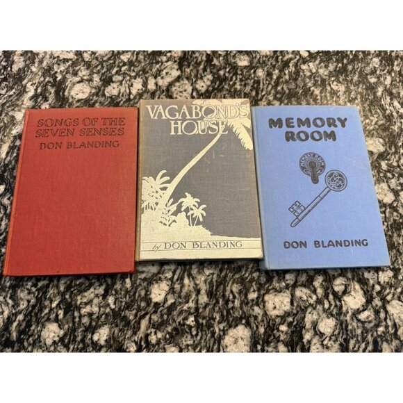Other - Lot Of 3 Vintage Don Blanding Books Published 1943